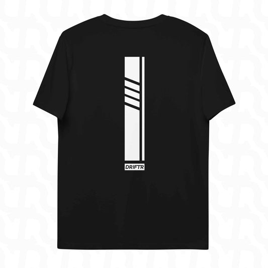 Dynamic White DRIFTR Streep Tee-sport