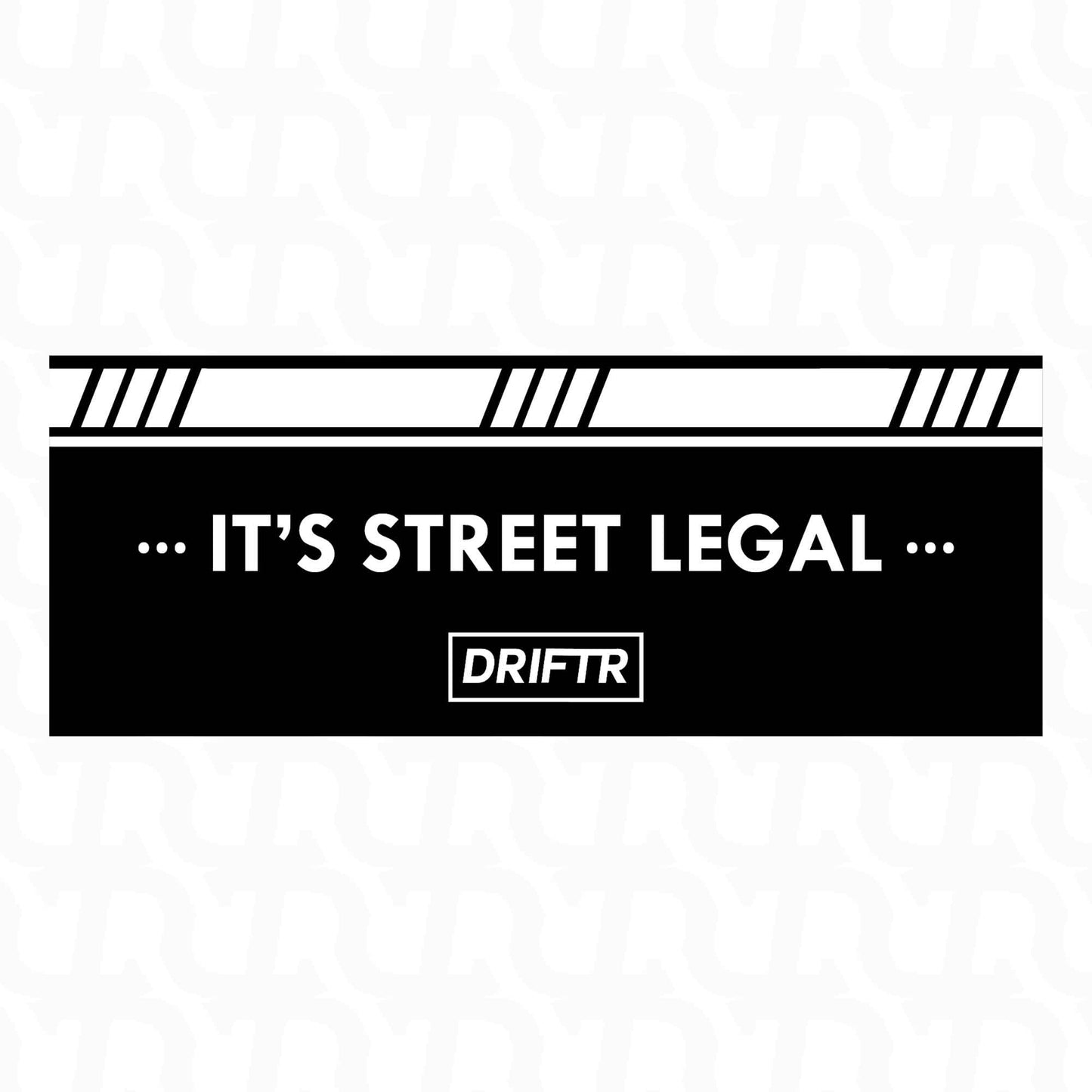 It's streetlegal sticker